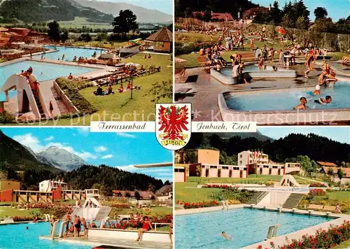 AK / Ansichtskarte  Jenbach_Tirol_AT Terrassenbad Freibad 