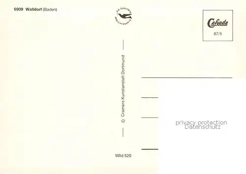 AK / Ansichtskarte  Walldorf Hauptstrasse Markt Tierpark Rathaus Hotel Zum weissen Roessl Die Boers Fachwerkhaus Walldorf