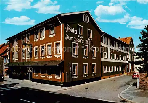 AK / Ansichtskarte  Walldorf Hotel Restaurant Zum weissen Roessel Walldorf