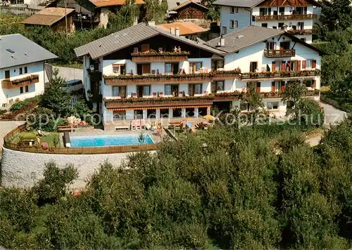 AK / Ansichtskarte 73813135 Schenna_Meran_Trentino_IT Pension Gartenheim Swimming Pool 