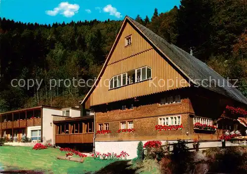 AK / Ansichtskarte 73813140 Gremmelsbach_Triberg Pension Schoch 