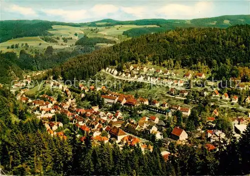 AK / Ansichtskarte  Triberg Fliegeraufnahme Triberg