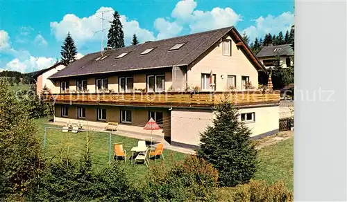 AK / Ansichtskarte  Titisee-Neustadt Fremdenpension Haus Ria Titisee-Neustadt