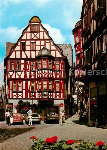 AK / Ansichtskarte  Limburg_Lahn Am Kornmarkt mit Blick in die Salzgasse Limburg_Lahn