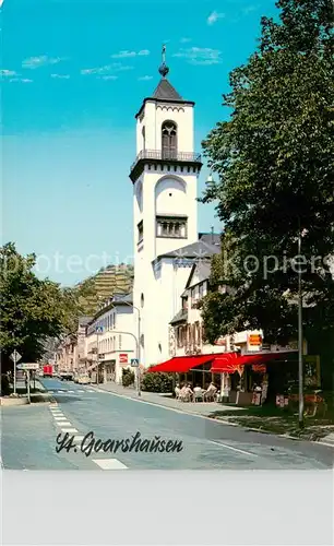 AK / Ansichtskarte  St_Goarshausen_Rhein Strassenpartie 