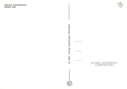 AK / Ansichtskarte Altdorf__UR Wilhelm Tell Denkmal 