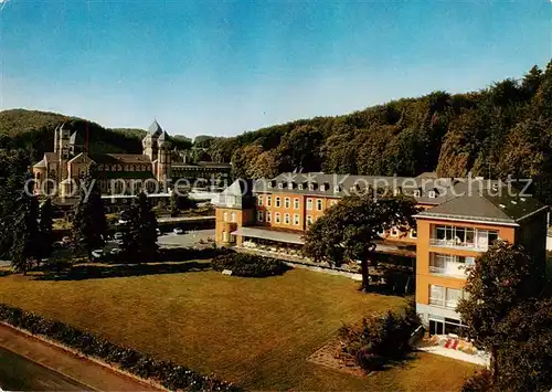 AK / Ansichtskarte  Maria_Laach__Kloster Abteikirche und Seehotel 