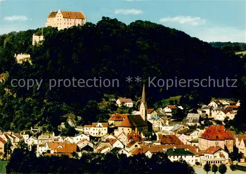 AK / Ansichtskarte 73813220 Riedenburg_Altmuehltal Stadt und Burg Riedenburg Altmuehltal