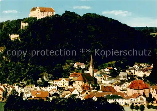 AK / Ansichtskarte  Riedenburg_Altmuehltal Stadt und Burg Riedenburg Altmuehltal