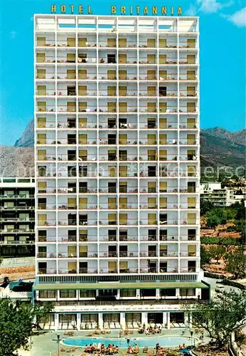 AK / Ansichtskarte  Benidorm_ES Hotel Britannia 