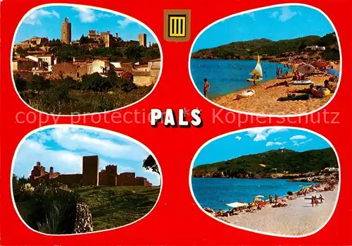 AK / Ansichtskarte  Pals_ES Diversos aspectos 