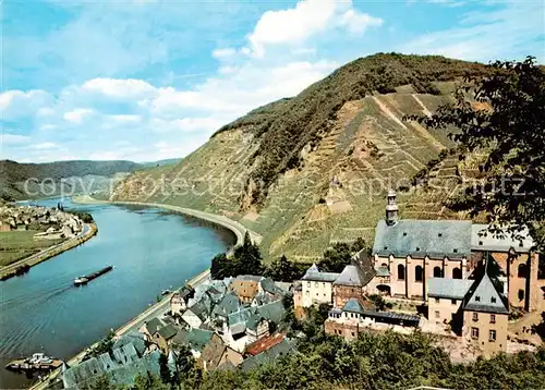 AK / Ansichtskarte 73813266 Beilstein_Mosel mit Karmelitenkloster Beilstein_Mosel