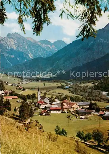 AK / Ansichtskarte  Hinterstein_Bad_Hindelang Panorama Hinterstein_Bad_Hindelang