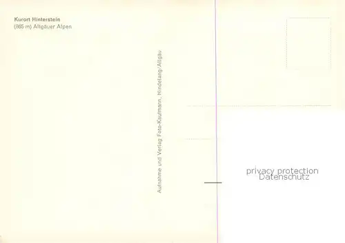 AK / Ansichtskarte  Hinterstein_Bad_Hindelang Panorama Hinterstein_Bad_Hindelang