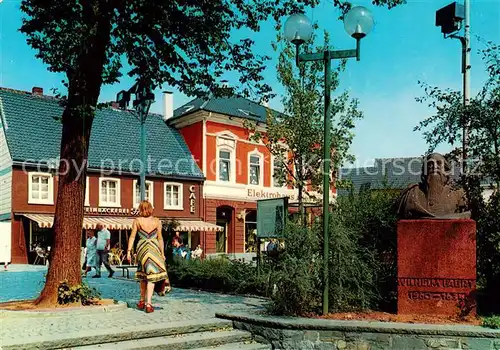 AK / Ansichtskarte  Hilden__Mettmann Wilhelm Fabry Denkmal am Markt 