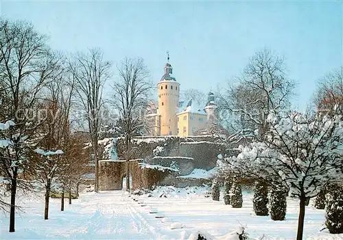 AK / Ansichtskarte  Nuembrecht Schloss Winterlandschaft Oberbergisches Land Nuembrecht