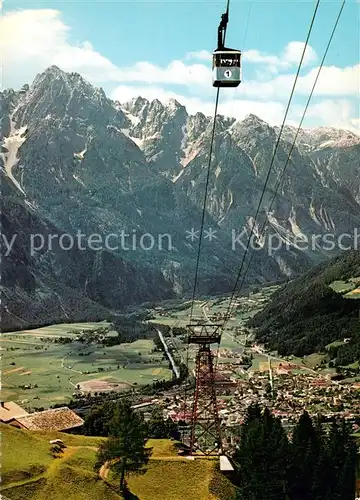 AK / Ansichtskarte 73813355 Seilbahn_Cable-Car_Telepherique Dolomitenstadt Lienz Osttirol 