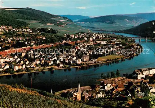 AK / Ansichtskarte  Bullay_Mosel Fliegeraufnahme Bullay_Mosel