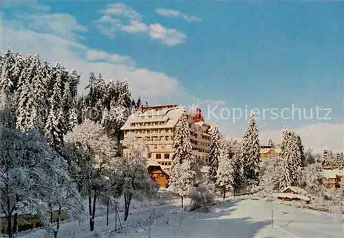 AK / Ansichtskarte 73813393 Freudenstadt Luz Hotel Waldlust Freudenstadt