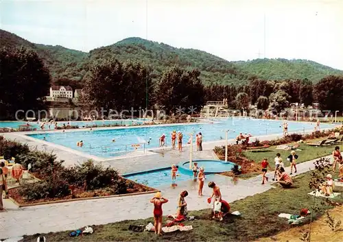 AK / Ansichtskarte  Winningen_Mosel Freibad Winningen Mosel