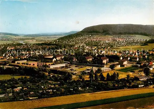 AK / Ansichtskarte  Hoexter_Weser Blick von der Weserberglandklinik Hoexter Weser