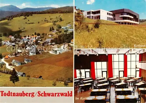 AK / Ansichtskarte  Todtnauberg Panorama Kurhaus Speisesaal Todtnauberg