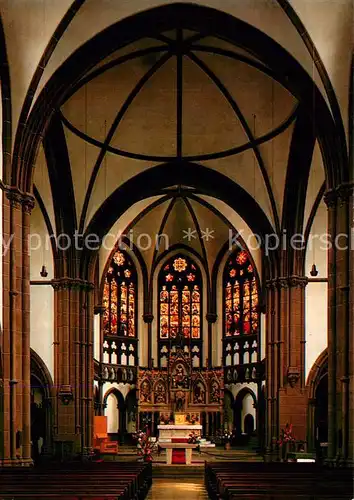 AK / Ansichtskarte  Heppenheim_Bergstrasse Pfarrkirche St Peter Dom der Bergstrasse Heppenheim_Bergstrasse