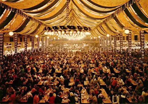 AK / Ansichtskarte  Muenchen Braeurosl Festzelt auf der Wiesn Oktoberfest Muenchen