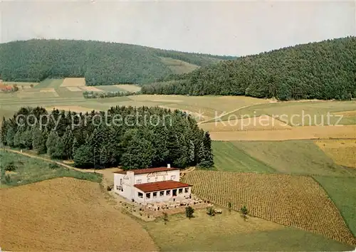 AK / Ansichtskarte  Gras-Ellenbach Cafe Huegel Panorama Gras-Ellenbach