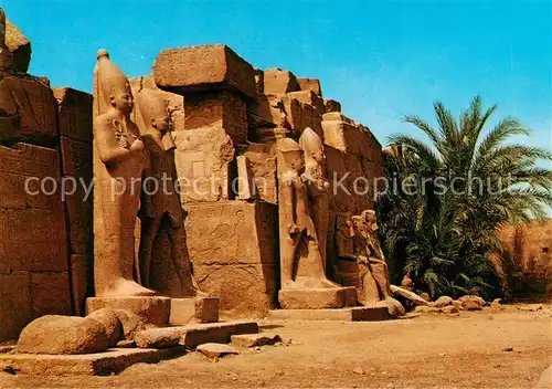 AK / Ansichtskarte  Karnak_Egypt Temple of Karnak Karnak Egypt