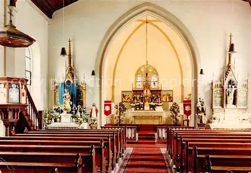 AK / Ansichtskarte  Herrenwies_Forbach St Antonius Kirche Inneres 