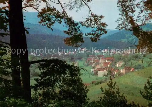 AK / Ansichtskarte 73813592 Heimbuchenthal Panorama Erholungsort im Naturpark Spessart Heimbuchenthal