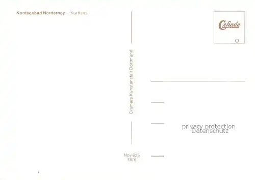AK / Ansichtskarte  Norderney_Nordseebad Kurhaus Norderney_Nordseebad