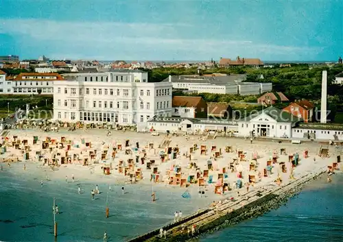 AK / Ansichtskarte  Norderney_Nordseebad Am Weststrand Hotels Norderney_Nordseebad