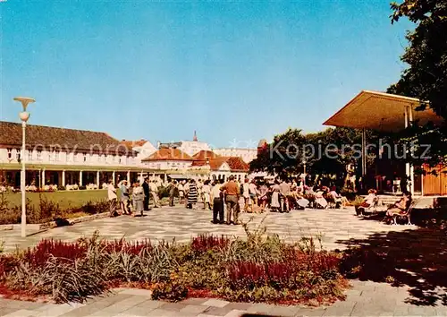 AK / Ansichtskarte 73813625 Norderney_Nordseebad Musikpavillon vor dem Kurhaus Norderney_Nordseebad