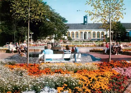 AK / Ansichtskarte  Norderney_Nordseebad Brunnen am Kurplatz Norderney_Nordseebad