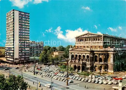 AK / Ansichtskarte 73813653 Frankfurt_Main Zuerichhaus am Opernplatz Hochhaus Frankfurt Main