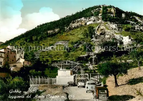 AK / Ansichtskarte  Gubbio_Umbria_IT Seggiovia del Monte Ingino 