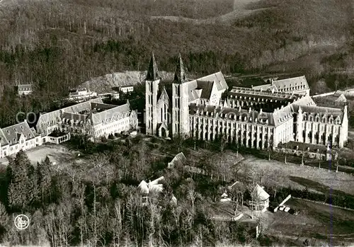 AK / Ansichtskarte  Maredsous Abbaye vue aérienne Maredsous