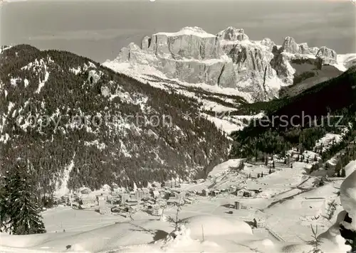 AK / Ansichtskarte 73813677 Canazei_Trento_IT Panorama Val di Fassa Gruppo Sella Dolomiten 