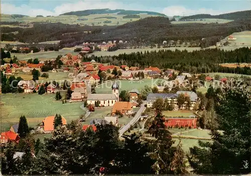 AK / Ansichtskarte  Hinterzarten Panorama Hinterzarten