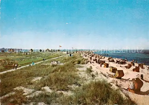 AK / Ansichtskarte  Heiligenhafen_Ostseebad Strandpartie Heiligenhafen_Ostseebad