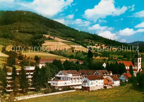 AK / Ansichtskarte  Nordrach Panorama mit Kurhaus Nordrach