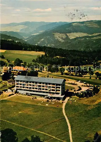 AK / Ansichtskarte  Hoechenschwand Schwarzwald Hoehensanatorium Fliegeraufnahme Hoechenschwand