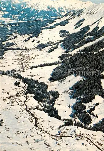 AK / Ansichtskarte  Riezlern_Kleinwalsertal_Vorarlberg und Hirschegg Fliegeraufnahme Riezlern_Kleinwalsertal