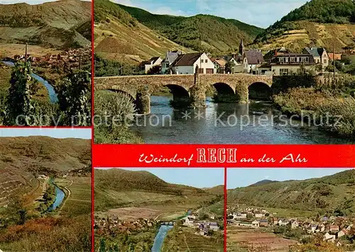 AK / Ansichtskarte  Rech_Ahr Panorama Ahrbruecke Ahrtalblick Rech_Ahr