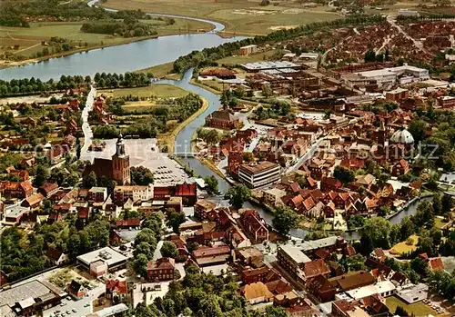 AK / Ansichtskarte  Nordhorn Fliegeraufnahme Nordhorn