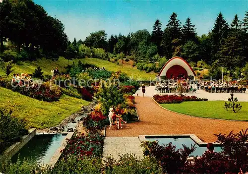 AK / Ansichtskarte  Winterberg_Hochsauerland Kurpark Musikpavillon Winterberg_Hochsauerland