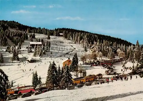 AK / Ansichtskarte  Feldberg_1450m_Schwarzwald Skigelaende Grafenmatt 