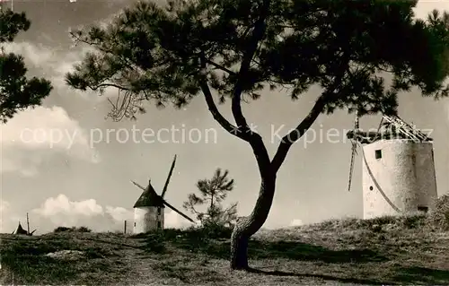 AK / Ansichtskarte Ile_de_Noirmoutier Les Moulins de La Gueriniere Ile_de_Noirmoutier